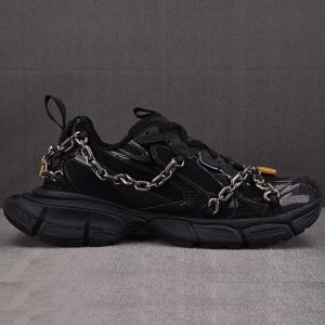 【I8공장】발렌시아가 3XL 체인 스니커즈 블랙