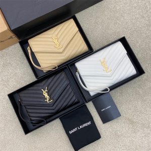 생로랑 모노그램 엔벨로프 클러치백 617662