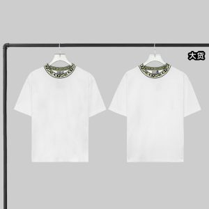 【YD공장】디올 x 루이스 해밀턴 리브드 네크 반팔 티셔츠