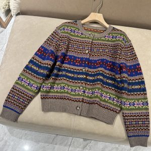 폴로 랄프 로렌 페어 아일 버튼 가디건