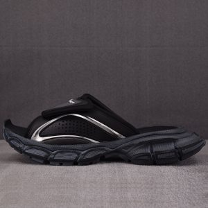 [X공장] 발렌시아가 3XL 슬라이드 샌들 블랙