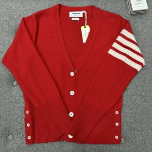 [TJ공장]톰브라운 사선완장 4-Bar 크롭 캐시미어 가디건 [터보]