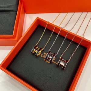 에르메스 팝 아슈 목걸이