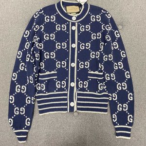 [TJ공장] 구찌 더블 G 로고 자카드 가디건 (터보)
