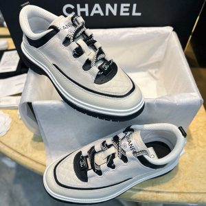 【TJ공장】 샤넬 25c 스니커즈 화이트（터보）