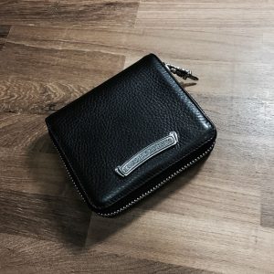 크롬하츠 스트롤라벨 지퍼 반지갑
