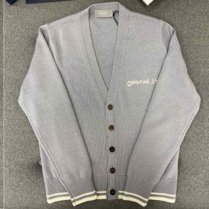 【TJ공장】 디올 Couture 꾸뛰르 오버사이즈 니트 가디건（터보）