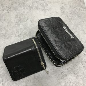 크롬하츠 세메터리 지퍼 반지갑