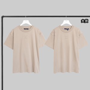 【YD공장】루이비통 엠보스드 LV 반팔 티셔츠