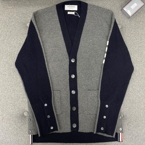 【터보공장】 톰브라운 사선완장 4-Bar 하프 가디건 （TJ）