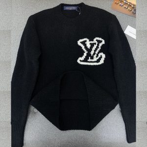 【TJ공장】루이비통 LV 인타르시아 크루넥 니트（터보）