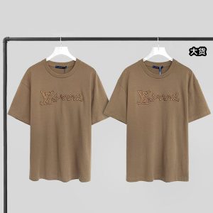 【YD공장】 루이비통 러버 LV 로프 로고 시그니처 코튼 티셔츠