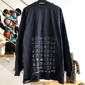 【계단집】발렌시아가 하우 아 유 필링 투데이 오버사이즈 티셔츠