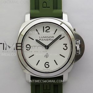 TT공장 파네라이 PAM1113 화이트다이얼 그린러버스트랩 PAM1113 W TTF 1_1 Best Edition White Dial on Green Rubber Strap A6497
