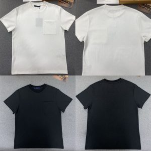 【터보】루이비통 포켓 모노그램 반팔 티셔츠（TJ공장）