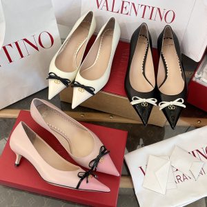 발렌티노 가라바니 비포인트 페이턴트 레더 발레리나