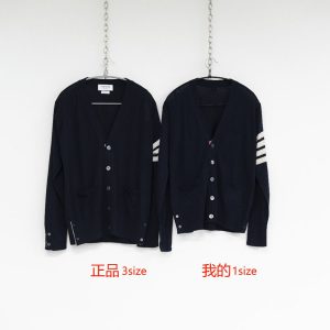 【사슬공장】 톰브라운 사선완장 4-Bar 클래식 가디건