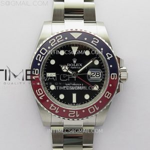 APS공장 롤렉스 GMT마스터2 BLRO 레드앤블루베젤 오이스터브레이슬릿 GMT-Master II 126710 BLRO Red_Blue Ceramic 904L SS APSF 1_1 Best Edition Blue Dial On Oyster Bracelet VR3285 CHS