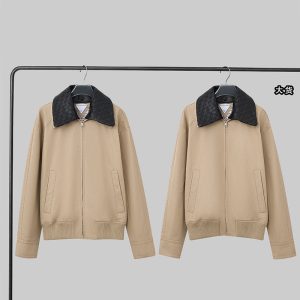 【YD공장】보테가베네타 카라 트림 코튼 트윌 블루종 자켓