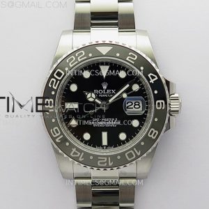 APS공장 롤렉스 GMT마스터2 GRNR 블랙다이얼 그레이앤블랙베젤 오이스터브레이슬릿 GMT-Master II 126710 GRNR BlackGray Ceramic 904L SS APSF 1：1 Best Edition Black Dial On Oyster Bracelet VR3285 CHS