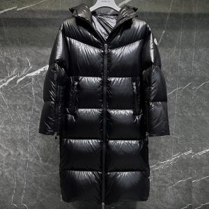 몽클레어 후페롱 롱 다운 패딩 자켓
