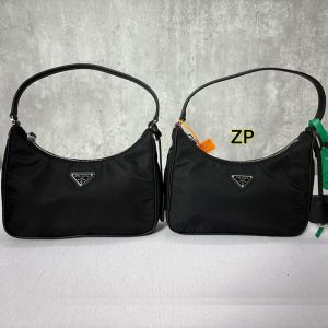 【사슬공장】프라다 리에디션 사피아노 리나일론 호보백 1NE204