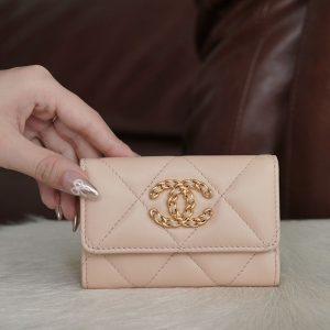 [팬더샵]샤넬 19 플랩 램스킨 카드 홀더