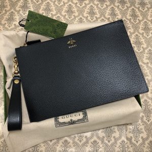 [G+공장] 구찌 애니멀리에 꿀벌 파우치 클러치백 523684