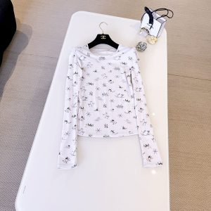 샤넬 25N CC 스키 하이넥 탑