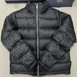 【TJ공장】 디올 오블리크 자카드 다운 패딩 자켓  (터보)