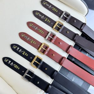 생로랑 레더 벨트 3.5