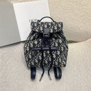 【DO】디올 오블리크 자카드 키즈 백팩