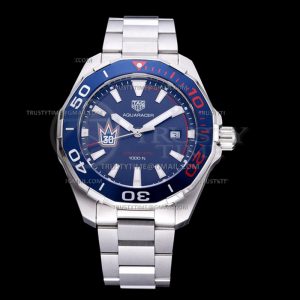 XT공장 아쿠아레이서 블루다이얼 쿼츠 Aquaracer 43mm Blk SS_SS Blue XTF S-Qtz