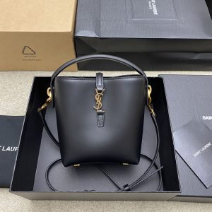 생로랑 미니 LE 37 모노그램  버킷백