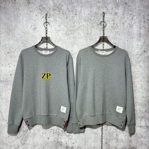 【사슬공장】톰브라운 센터백 스트라이프 맨투맨