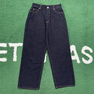 【잔디집】아크네 1981 인디고 루즈핏 진（레어）