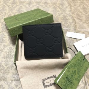 [G+공장] 구찌 레더 GG 러버 반지갑 771309