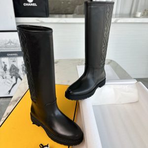 【터보】 펜디 FF 로고 롱 부츠（TJ공장）