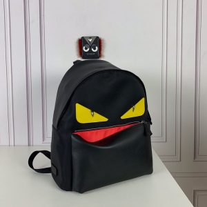 펜디 백 버그 백팩 블랙