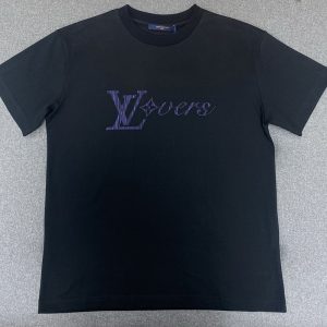 【TJ공장】루이비통 LV 러버스 엠벨리시드 반팔 티셔츠 (터보)